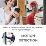 Casa si Gradina - Electrice - Accesorii electrice - Sonerii electrice - Sonerie wireless, inteligenta, camera video HD 1080P, bidirectional, aplicatie iOS/Android, rezistenta la apa IP65,26556 - Infinity.ro