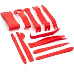 Auto si Moto - Anvelope si jante - Accesorii roti - Kituri pana - Kit pentru demontare interior auto, cu husa transport, 11 piese, rosu, Mighty Toolware MT030 - Infinity.ro