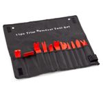 Auto si Moto - Anvelope si jante - Accesorii roti - Kituri pana - Kit pentru demontare interior auto, cu husa transport, 11 piese, rosu, Mighty Toolware MT030 - Infinity.ro