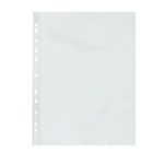 Carti si Birotica - Birotica - Accesorii de birou - Mape si dosare - Set 100 folii protectie documente A4, transparent, Vivo, STA6586OB - Infinity.ro