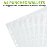 Carti si Birotica - Birotica - Accesorii de birou - Mape si dosare - Set 100 folii protectie documente A4, transparent, Vivo, STA6586OB - Infinity.ro