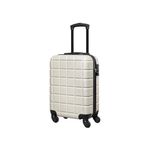 Sport si Outdoor - Articole de voiaj - Trolere - Troler cabina avion, cu carcasa rigida, TSA, 52cm x 35cm x 20cm, bej, Vivo, SC20-BEIGE - Infinity.ro