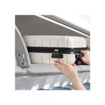 Sport si Outdoor - Articole de voiaj - Trolere - Troler cabina avion, cu carcasa rigida, TSA, 52cm x 35cm x 20cm, bej, Vivo, SC20-BEIGE - Infinity.ro