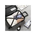 Sport si Outdoor - Articole de voiaj - Trolere - Troler cabina avion, cu carcasa rigida, TSA, 52cm x 35cm x 20cm, gri, Vivo, SC20-GREY - Infinity.ro