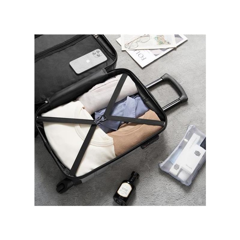 Sport si Outdoor - Articole de voiaj - Trolere - Troler cabina avion, cu carcasa rigida, TSA, 52cm x 35cm x 20cm, gri, Vivo, SC20-GREY - Infinity.ro