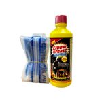 Casa si Gradina - Gradina si terasa - Gratare si accesorii - Accesorii gratare - Set curatare gratar, cu manusa, sac si lichid 500 ml, Elbow Grease EG40 - Infinity.ro