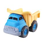 Jucarii, Copii si Bebe - Jucarii si jocuri - Vehicule si jucarii cu telecomanda - Utilaje constructie de jucarie - Camion cu bena, plastic, albastru/galben, 23x30cm, LC - Infinity.ro