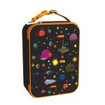 Sport si Outdoor - Articole de voiaj - Genti voiaj - Geanta termoizolanta pentru pranz, 26,5 x 19,5 cm, Spaceships - Ion8 - Infinity.ro