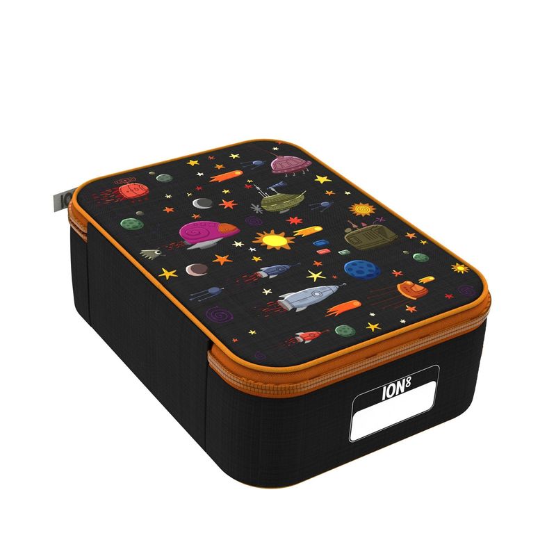 Sport si Outdoor - Articole de voiaj - Genti voiaj - Geanta termoizolanta pentru pranz, 26,5 x 19,5 cm, Spaceships - Ion8 - Infinity.ro