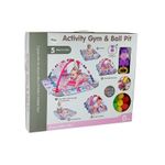 Jucarii, Copii si Bebe - Jucarii si jocuri - Jucarii de exterior - Spatii de joaca si accesorii - Salteluta covoras educational, pentru bebelusi, 5 in 1 cu jucarii, LeanToys, 7192 - Infinity.ro