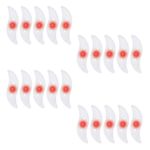 Sport si Outdoor - Ciclism - Accesorii pentru biciclete - Lumini biciclete - Set 20 lumini ambientale LED cu 3 moduri de iluminare pentru Bicicleta, Rosu - Infinity.ro