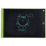 PC, gaming si accesorii - Periferice PC - Tablete grafice - Tableta grafica LCD pentru copii, scris si desenat, 10″, 25.5 X 17.5 X 0.9 cm, Verde - Infinity.ro