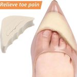 Fashion, accesorii si bijuterii - Femei - Incaltaminte femei - Accesorii incaltaminte - Set 4 Pernute Antialunecare din Spuma EVA, Pentru Degete,Reutilizabile si Ajustabile, pentru Protectia Incaltamintei prea Mari, - Infinity.ro