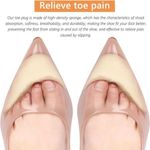 Fashion, accesorii si bijuterii - Femei - Incaltaminte femei - Accesorii incaltaminte - Set 4 Pernute Antialunecare din Spuma EVA, Pentru Degete,Reutilizabile si Ajustabile, pentru Protectia Incaltamintei prea Mari, - Infinity.ro