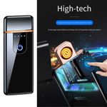 Market - Tutun si tigari - Articole si accesorii tutun - Bricheta Electrica Antivant in Cutie, Incarcare USB, Senzor Digital, Aprindere cu Inductie pentru 2 Tigari Simultan, Indicator L - Infinity.ro