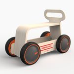 Jucarii, Copii si Bebe - Jucarii si jocuri - Jucarii de exterior - Masinute si vehicule pentru copii - Masinuta ride-on, premergator si carucior de jucarii MamaToyz DriveMe Wood, Ambulanta - Jucarie din lemn 3 in 1 - Infinity.ro