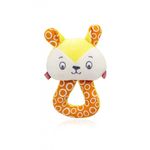 Jucarii, Copii si Bebe - Jucarii si jocuri - Jucarii bebelusi - Jucarii zornaitoare - Jucarie din plus zornaitoare Pisicuta, 3 luni+, BabyJem (Culoare: Galben) - Infinity.ro