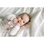 Jucarii, Copii si Bebe - Jucarii si jocuri - Jucarii bebelusi - Jucarii zornaitoare - Jucarie din plus zornaitoare Pisicuta, 3 luni+, BabyJem (Culoare: Galben) - Infinity.ro