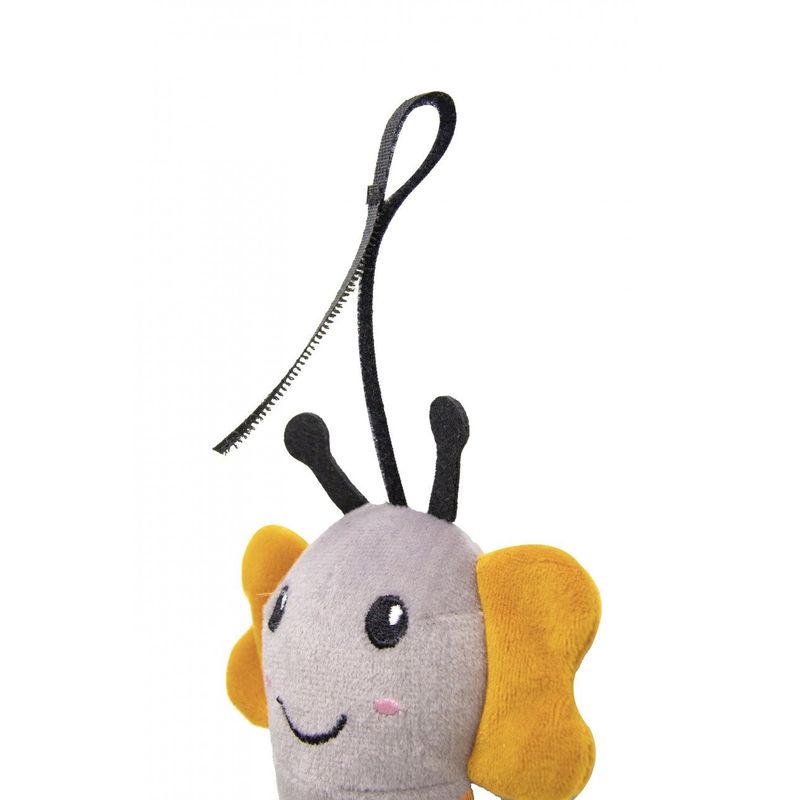 Jucarii, Copii si Bebe - Jucarii si jocuri - Jucarii de plus - Jucarie cu vibratii pentru bebelusi BabyJem, Albinuta din plus, 6 luni+ (Culoare: Galben) - Infinity.ro