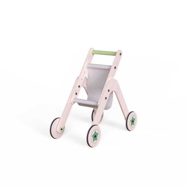 Jucarii, Copii si Bebe - Carucioare si articole de transport - Premergatoare - Antepremergator din lemn 2 in 1 MamaToyz carucior pentru papusi - Infinity.ro
