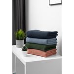 Casa si Gradina - Textile si covoare - Pături și cuverturi - Paturici copii - Paturica de bumbac si bambus Sensillo 100x80 cm Granat - Infinity.ro