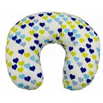 Casa si Gradina - Textile si covoare - Perne si pilote - Perne - Perna pentru alaptat 2 in 1 Nursing Pillow Hearts, BabyJem (Culoare: Roz) - Infinity.ro