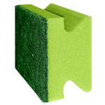 Market - Curatenie si intretinere casa - Produse bucatarie - Lavete si bureti - Burete vase canelat Misavan, 10 bucati/set, multicolor - Infinity.ro