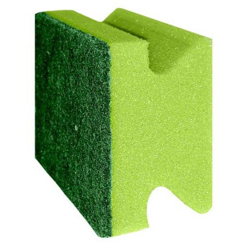 Market - Curatenie si intretinere casa - Produse bucatarie - Lavete si bureti - Burete vase canelat Misavan, 10 bucati/set, multicolor - Infinity.ro