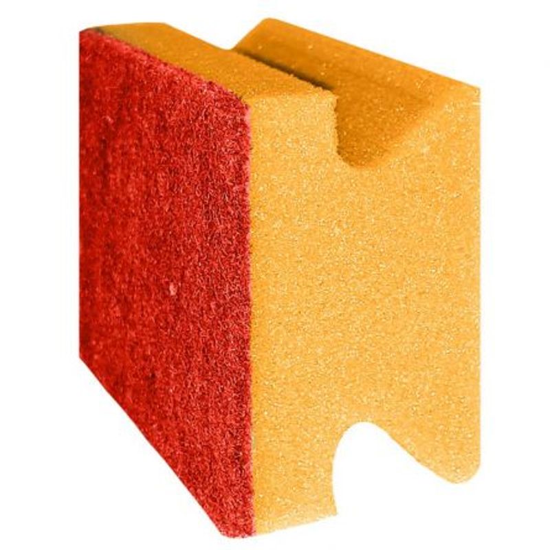 Market - Curatenie si intretinere casa - Produse bucatarie - Lavete si bureti - Burete vase canelat Misavan, 10 bucati/set, multicolor - Infinity.ro