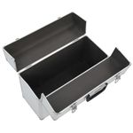 Casa si Gradina - Constructii - Depozitare, transport si protectie - Organizatoare si cutii scule - Cutie de scule, argintiu, 47x36x20 cm, aluminiu - Infinity.ro