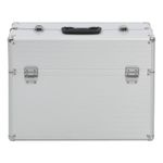 Casa si Gradina - Constructii - Depozitare, transport si protectie - Organizatoare si cutii scule - Cutie de scule, argintiu, 47x36x20 cm, aluminiu - Infinity.ro