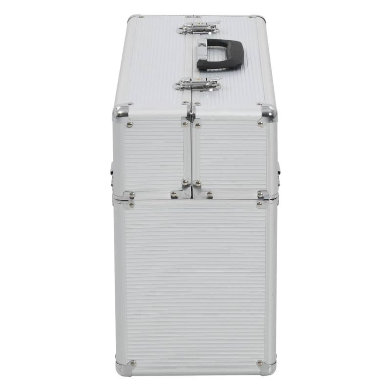 Casa si Gradina - Constructii - Depozitare, transport si protectie - Organizatoare si cutii scule - Cutie de scule, argintiu, 47x36x20 cm, aluminiu - Infinity.ro