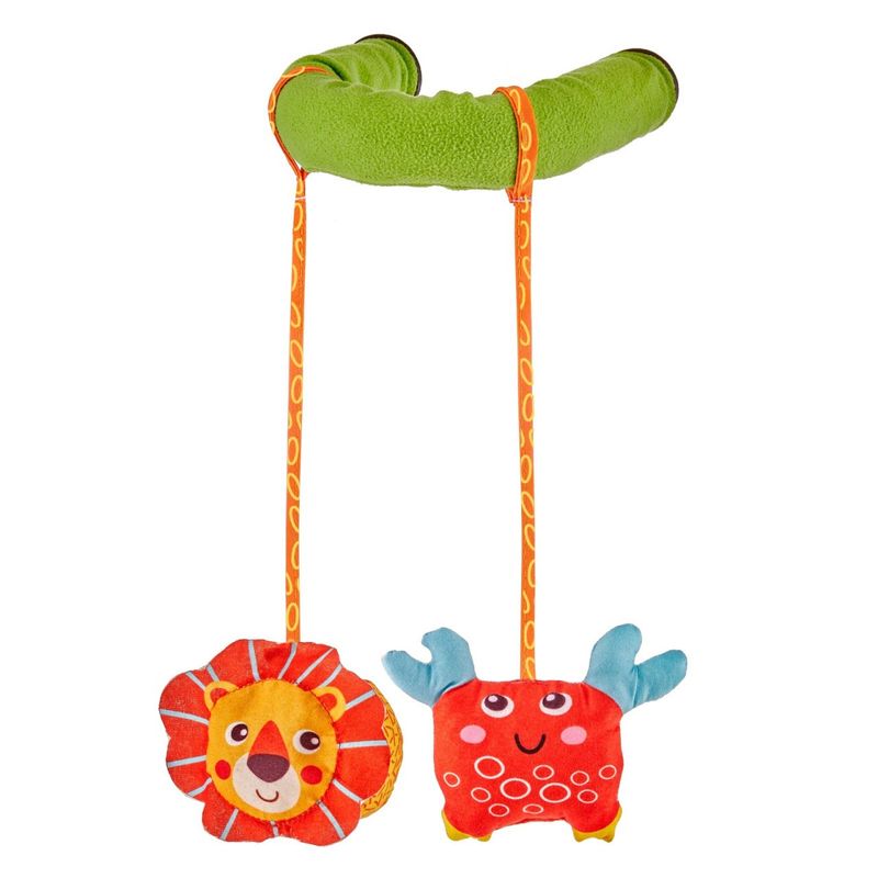 Auto si Moto - Piese auto si accesorii - Interior auto - Accesorii interior - Set 2 parasolare cu jucarii si oglinda, BabyJem, 44x37 cm - Infinity.ro