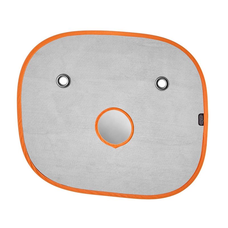 Auto si Moto - Piese auto si accesorii - Interior auto - Accesorii interior - Set 2 parasolare cu jucarii si oglinda, BabyJem, 44x37 cm - Infinity.ro