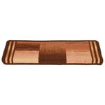 Casa si Gradina - Textile si covoare - Covoare - Covoare casa - Covorase pentru scari autoadezive, 10 buc., maro, 65x21x4 cm, formă dreptunghiular - Infinity.ro