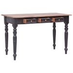 Casa si Gradina - Mobilier - Mese si birouri - Birouri - Birou cu 3 sertare, 117 x 57 x 75 cm, lemn masiv de mahon - Infinity.ro