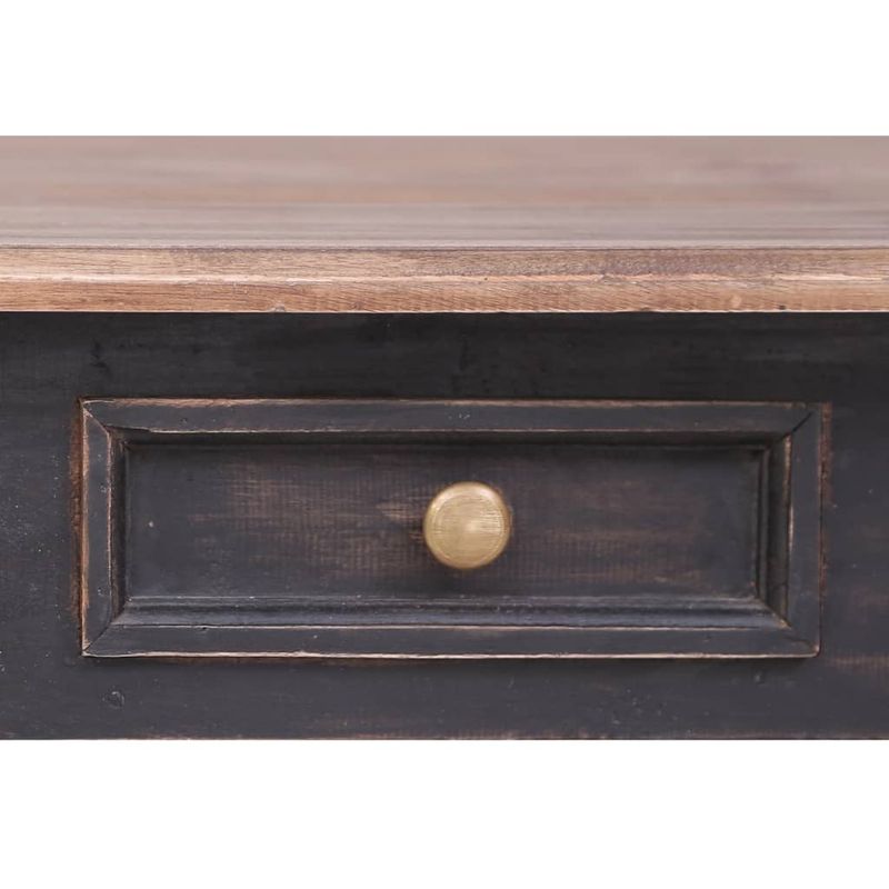 Casa si Gradina - Mobilier - Mese si birouri - Birouri - Birou cu 3 sertare, 117 x 57 x 75 cm, lemn masiv de mahon - Infinity.ro