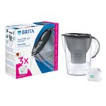 Casa si Gradina - Bucatarie si vesela - Ustensile bucatarie - Cani filtrante si accesorii - Starter pack BRITA Marella 2,4 L + 3 filtre Maxtra PRO (grey) - Infinity.ro