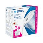 Casa si Gradina - Bucatarie si vesela - Ustensile bucatarie - Cani filtrante si accesorii - Starter pack BRITA Marella XL 3,5 L (white) + 3 filtre Maxtra PRO - Infinity.ro