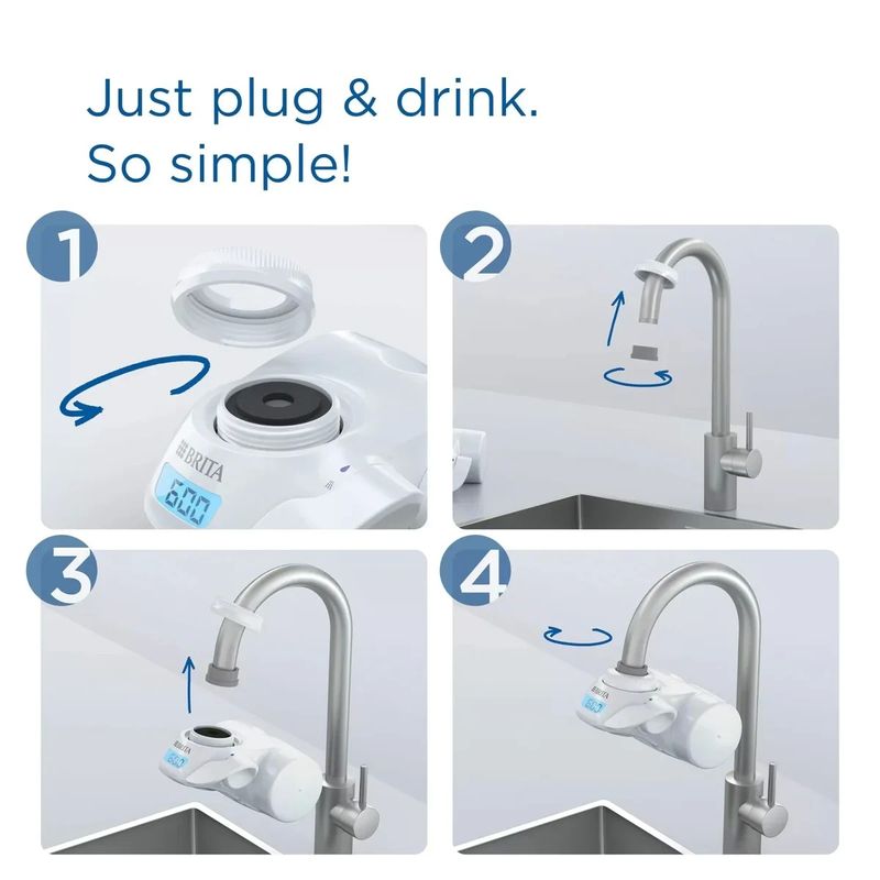 Casa si Gradina - Bucatarie si vesela - Ustensile bucatarie - Cani filtrante si accesorii - Sistem filtrare apa BRITA On Tap Pro V-MF - Infinity.ro