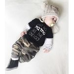 Fashion, accesorii si bijuterii - Copii - Imbracaminte copii - Bluze si camasi copii - Tricou copii negru "Ain't No Mama" Drool (Marime: 90) - Infinity.ro