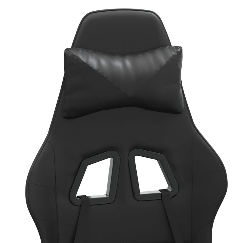 PC, gaming si accesorii - Gaming - Accesorii gaming - Scaune gaming - Scaun de gaming pivotant, negru, piele ecologica - Infinity.ro