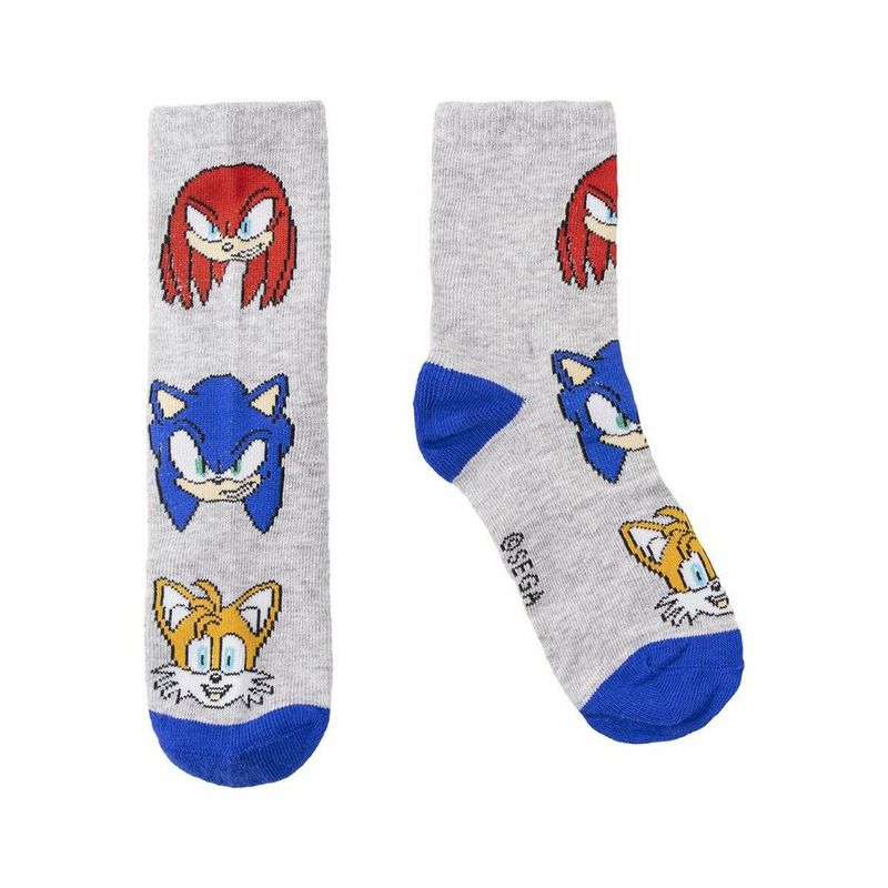 Fashion, accesorii si bijuterii - Copii - Lenjerie si pijamale copii - Sosete si dresuri copii - Sosete Sonic 5 Piese,  35-38 - Infinity.ro