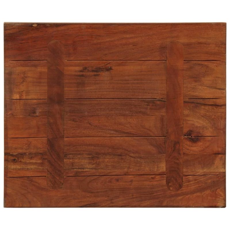 Casa si Gradina - Mobilier - Feronerie si accesorii mobila - Blat de masa, 60x50x2,5 cm, dreptunghiular, lemn masiv reciclat (multicolor) - Infinity.ro