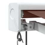 Casa si Gradina - Gradina si terasa - Umbrele si pavilioane - Umbrele - Copertina retractabila automat, maro, 350x250 cm - Infinity.ro
