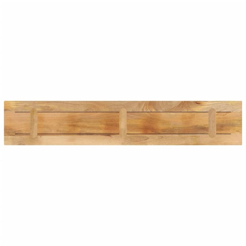 Casa si Gradina - Mobilier - Feronerie si accesorii mobila - Blat masa, 140x40x3,8 cm, dreptunghiular, lemn masiv mango brut - Infinity.ro