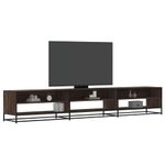 Casa si Gradina - Mobilier - Comode si corpuri - Comode - Comoda TV, stejar maro, 270x40x46 cm, lemn prelucrat - Infinity.ro