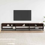 Casa si Gradina - Mobilier - Comode si corpuri - Comode - Comoda TV, stejar maro, 270x40x46 cm, lemn prelucrat - Infinity.ro