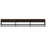 Casa si Gradina - Mobilier - Comode si corpuri - Comode - Comoda TV, stejar maro, 270x40x46 cm, lemn prelucrat - Infinity.ro