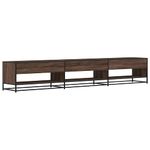 Casa si Gradina - Mobilier - Comode si corpuri - Comode - Comoda TV, stejar maro, 270x40x46 cm, lemn prelucrat - Infinity.ro